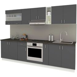 Кухня Haaus Karo V21 2.8м (Anthracite/White) Thumb