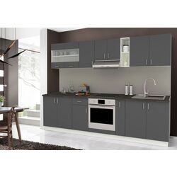 Кухня Haaus Karo V21 2.8м (Anthracite/White)