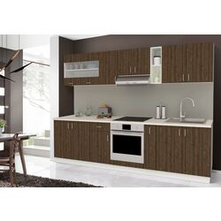 Bucatarie Haaus Karo V21 2.8m (Bronze Oak/White)