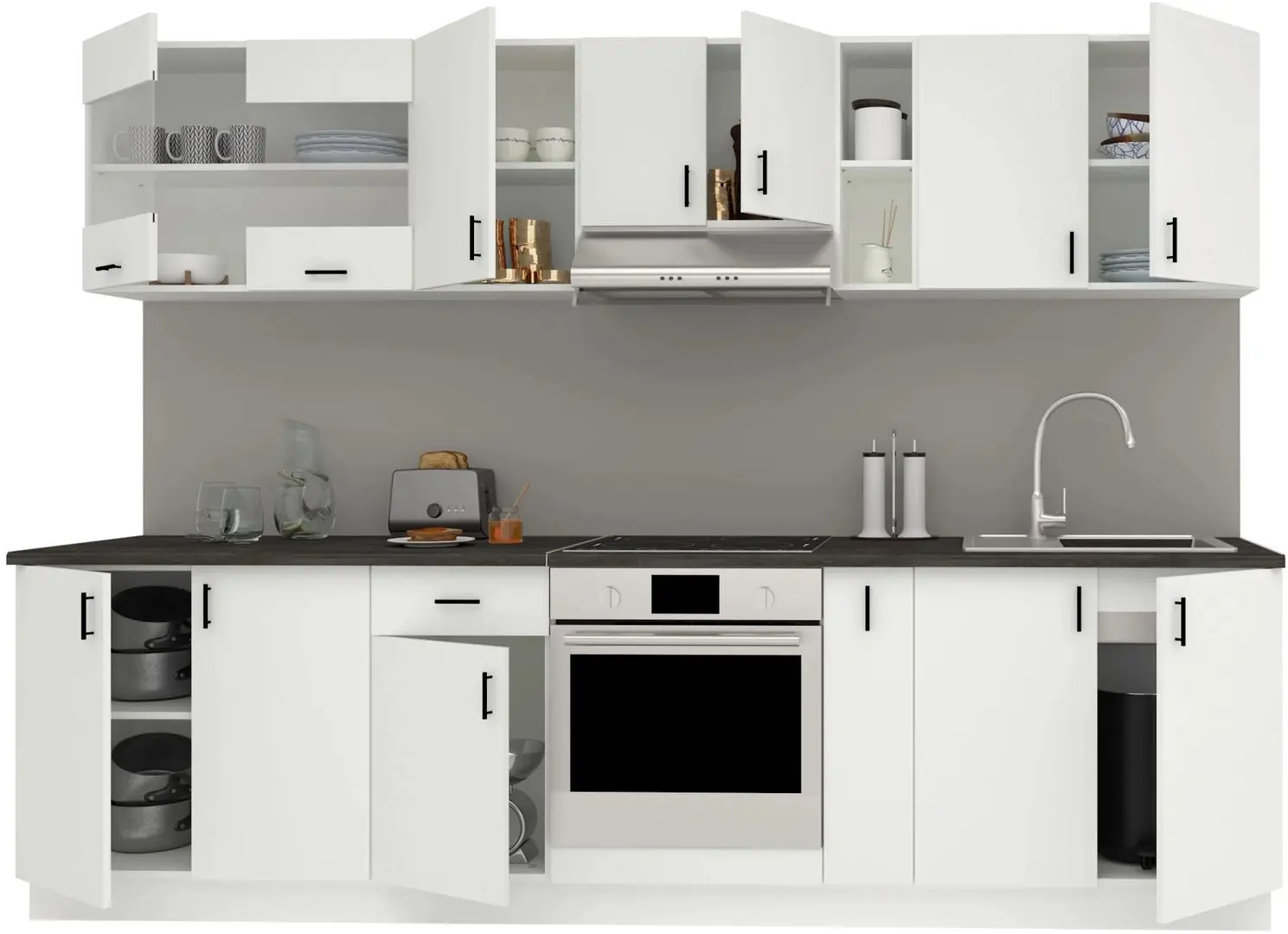 Кухня Haaus Karo V21 2.8м (White) - 3