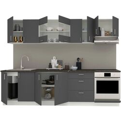Кухня Haaus Karo V22 2.8м (Anthracite/White) Thumb