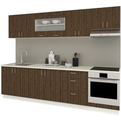 Кухня Haaus Karo V22 2.8м (Bronze Oak/White) Thumb