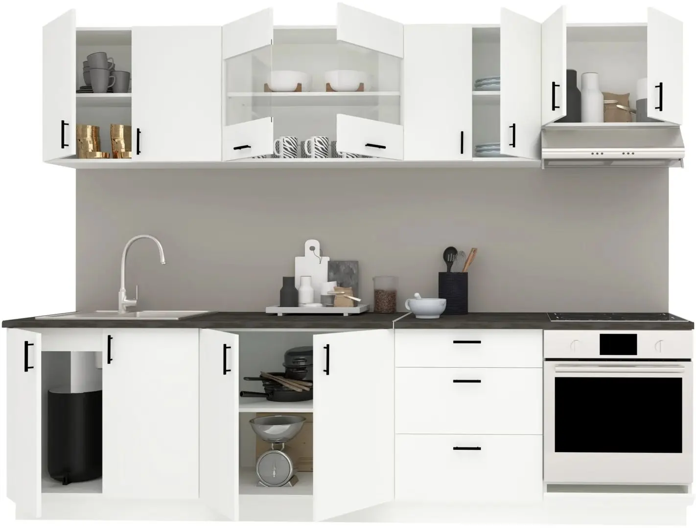 Кухня Haaus Karo V22 2.8м (White) - 3