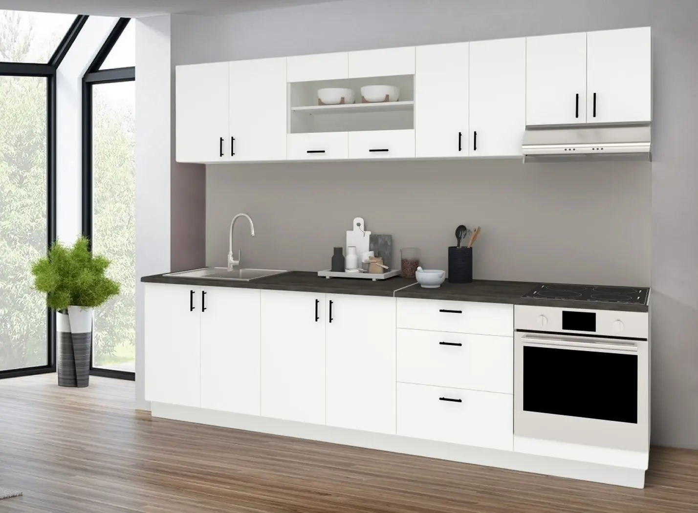 Кухня Haaus Karo V22 2.8м (White)