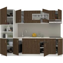 Кухня Haaus Karo V23 2.8м (Bronze Oak/White) Thumb