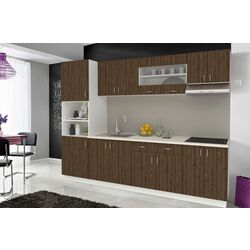 Кухня Haaus Karo V23 2.8м (Bronze Oak/White)