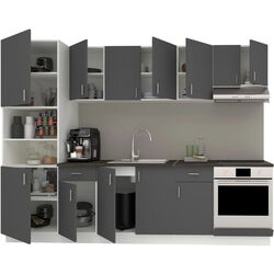 Кухня Haaus Karo V24 2.8м (Anthracite/White) Thumb