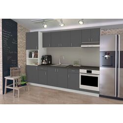 Кухня Haaus Karo V24 2.8м (Anthracite/White)