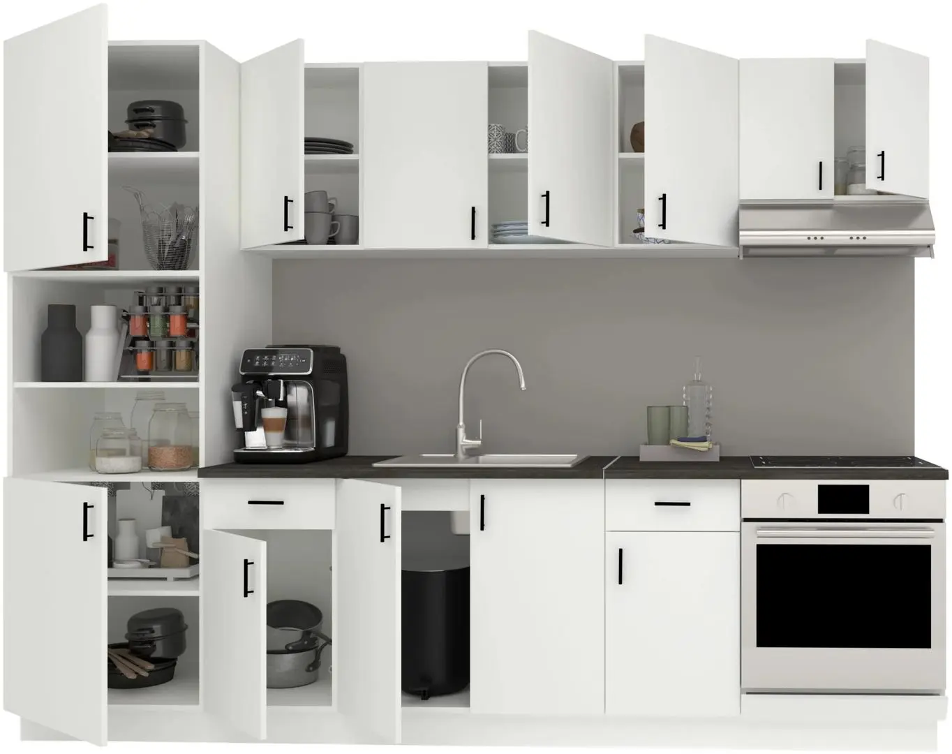 Кухня Haaus Karo V24 2.8м (White) - 3