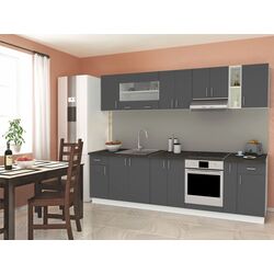 Bucatarie Haaus Karo V25 3m (Anthracite/White)