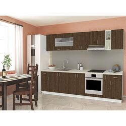 Кухня Haaus Karo V25 3м (Bronze Oak/White)