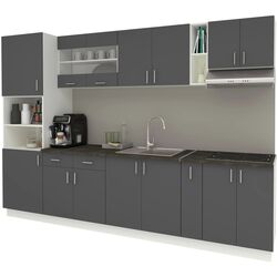 Кухня Haaus Karo V26 3м (Anthracite/White) Thumb