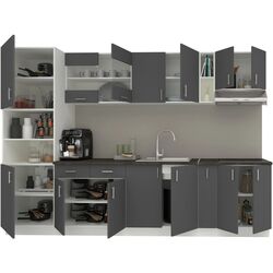 Кухня Haaus Karo V26 3м (Anthracite/White) Thumb
