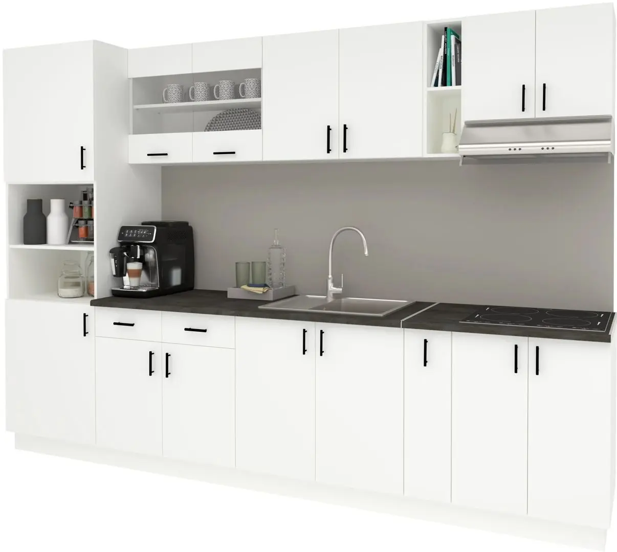 Кухня Haaus Karo V26 3м (White) - 2