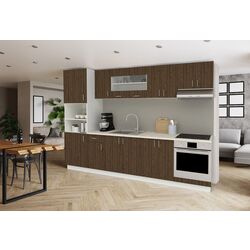 Bucatarie Haaus Karo V27 3m (Bronze Oak/White)