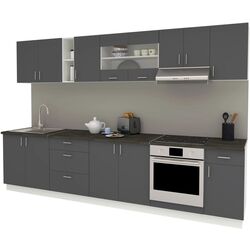 Кухня Haaus Karo V28 3.2м (Anthracite/White) Thumb