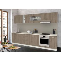 Кухня Haaus Karo V28 3.2м (Dark Sonoma Oak/White)