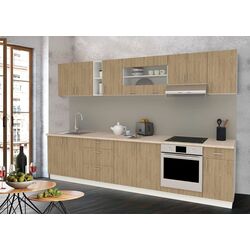 Bucatarie Haaus Karo V28 3.2m (Natural Wood/White) Thumb