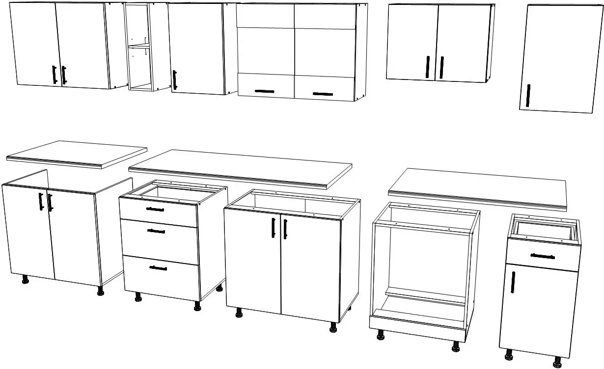Bucatarie Haaus Karo V28 3.2m (White)