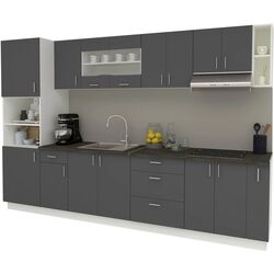Кухня Haaus Karo V29 3.2м (Anthracite/White) Thumb