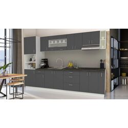 Кухня Haaus Karo V29 3.2м (Anthracite/White)