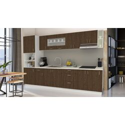 Кухня Haaus Karo V29 3.2м (Bronze Oak/White)