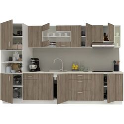 Кухня Haaus Karo V29 3.2м (Dark Sonoma Oak/White) Thumb