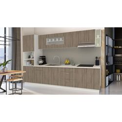 Кухня Haaus Karo V29 3.2м (Dark Sonoma Oak/White)