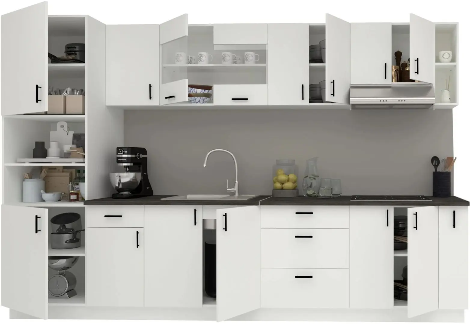 Кухня Haaus Karo V29 3.2м (White) - 3