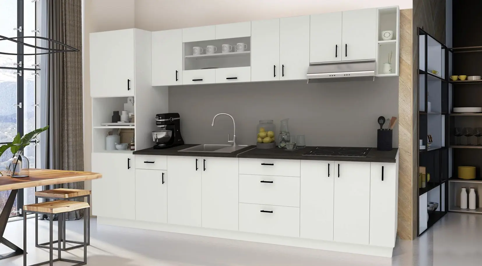 Кухня Haaus Karo V29 3.2м (White)
