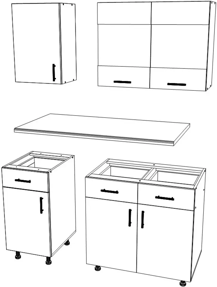 Bucatarie Haaus Karo V3 1.2m (White) - 5