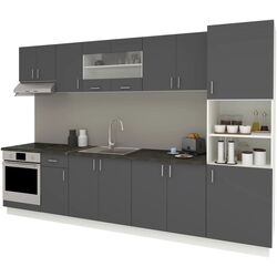 Кухня Haaus Karo V30 3.2м (Anthracite/White) Thumb