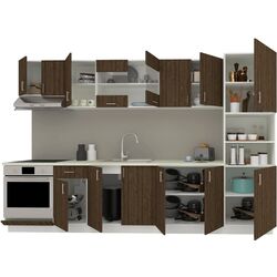 Кухня Haaus Karo V30 3.2м (Bronze Oak/White) Thumb