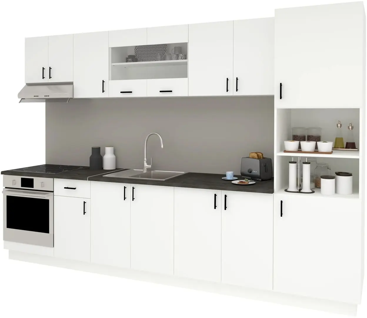 Кухня Haaus Karo V30 3.2м (White) - 2