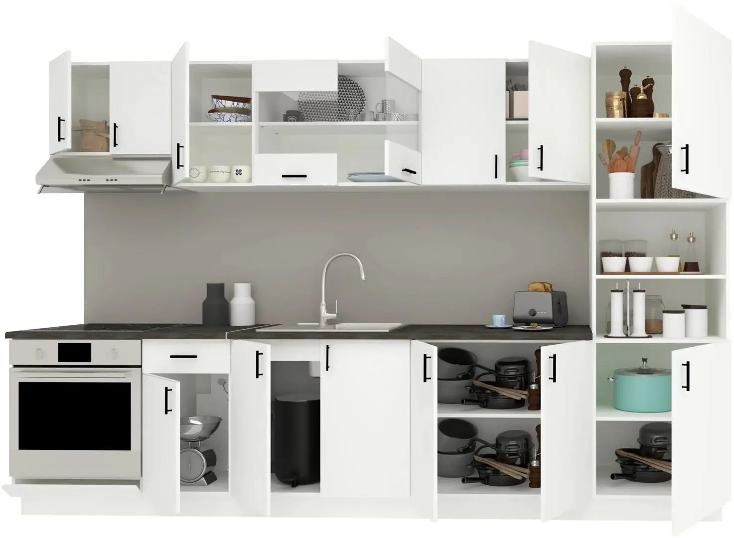 Кухня Haaus Karo V30 3.2м (White) - 3