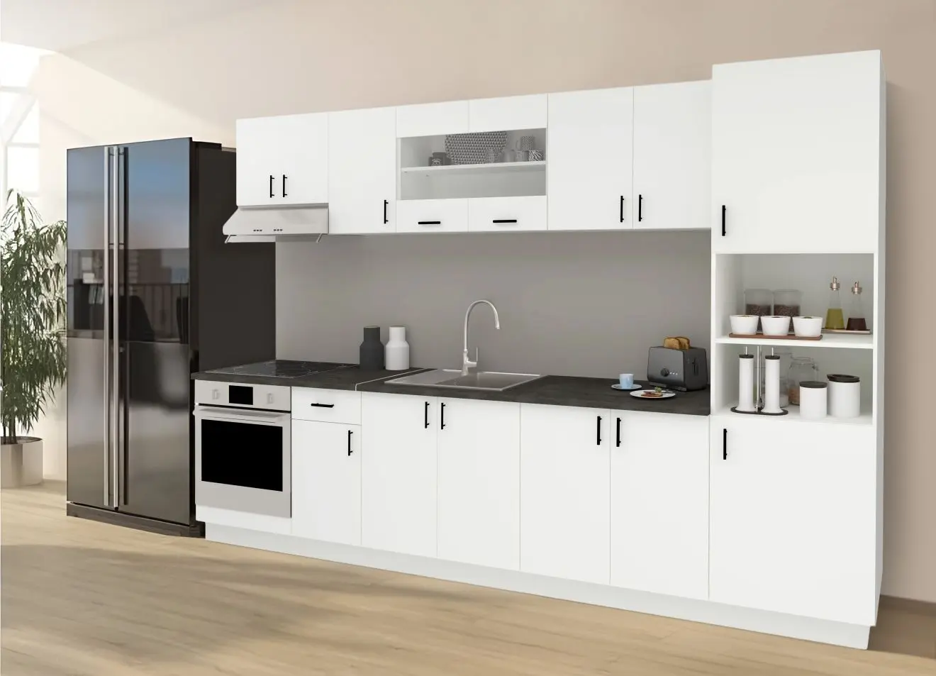 Кухня Haaus Karo V30 3.2м (White)