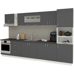 Кухня Haaus Karo V31 3.4м (Anthracite/White) Thumb