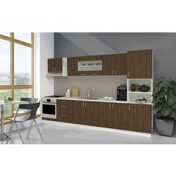 Bucatarie Haaus Karo V31 3.4m (Bronze Oak/White)