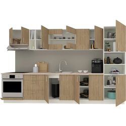 Кухня Haaus Karo V31 3.4м (Natural Wood/White) Thumb