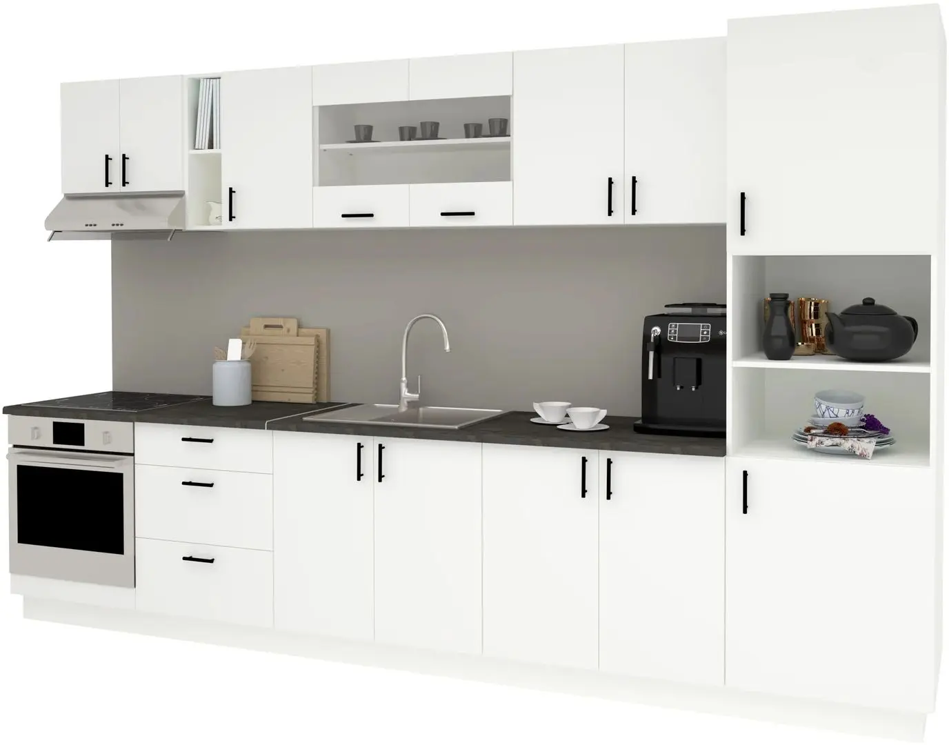 Bucatarie Haaus Karo V31 3.4m (White)