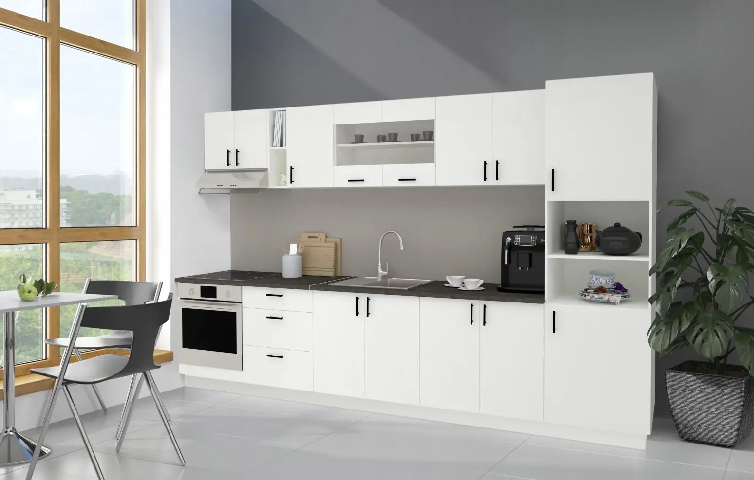 Bucatarie Haaus Karo V31 3.4m (White)