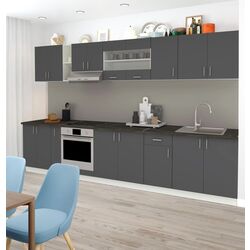 Кухня Haaus Karo V32 3.4м (Anthracite/White)