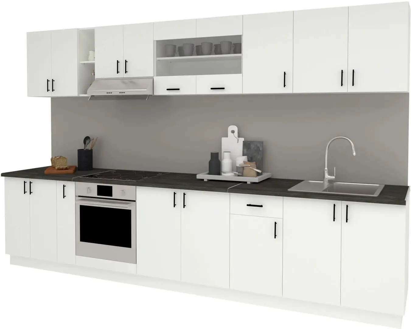 Кухня Haaus Karo V32 3.4м (White) - 2