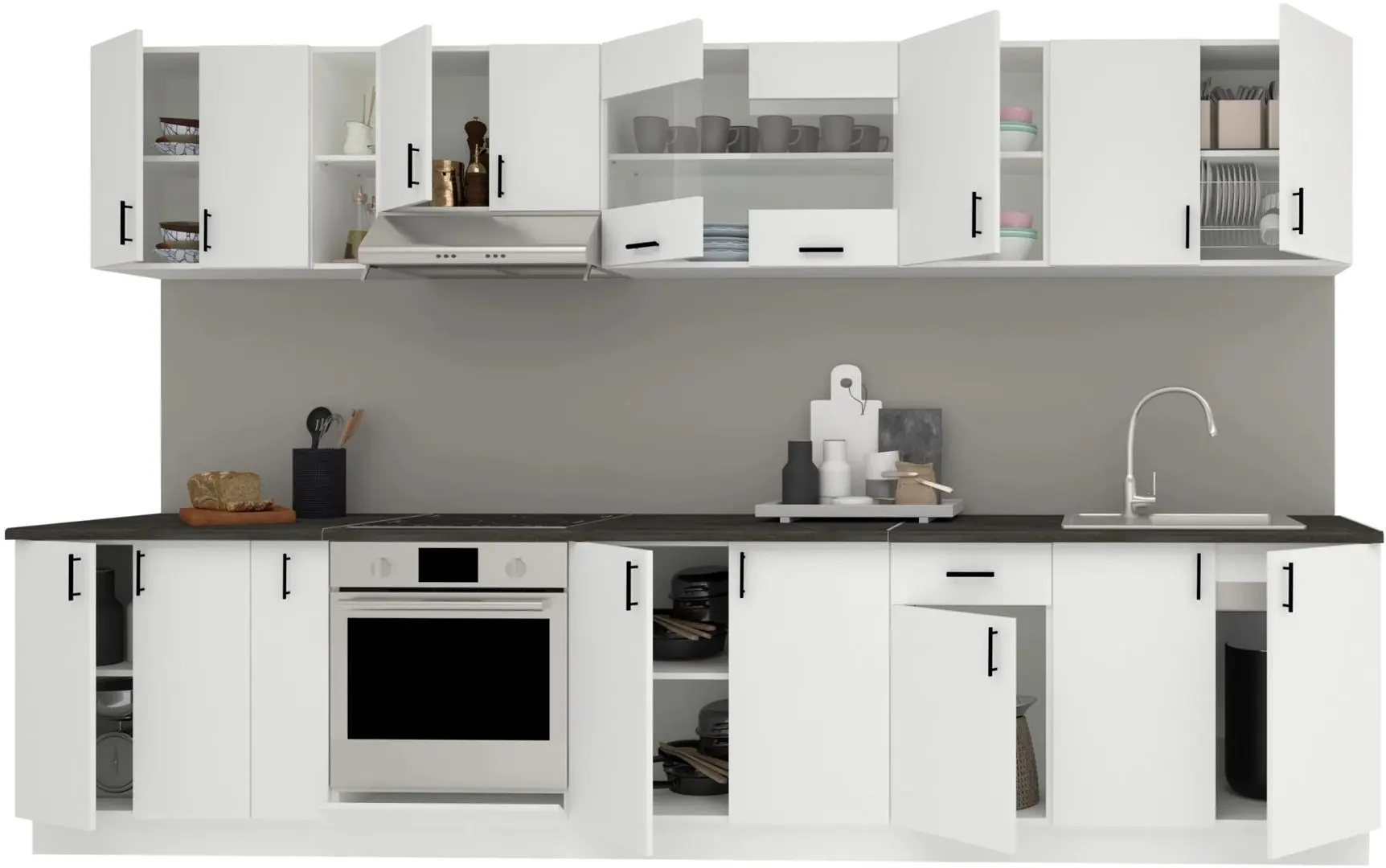 Кухня Haaus Karo V32 3.4м (White) - 3