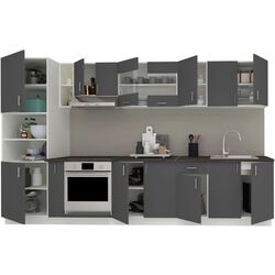 Кухня Haaus Karo V33 3.4м (Anthracite/White) Thumb