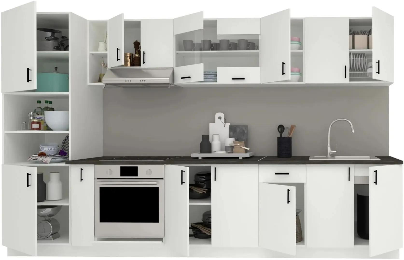 Кухня Haaus Karo V33 3.4м (White) - 3