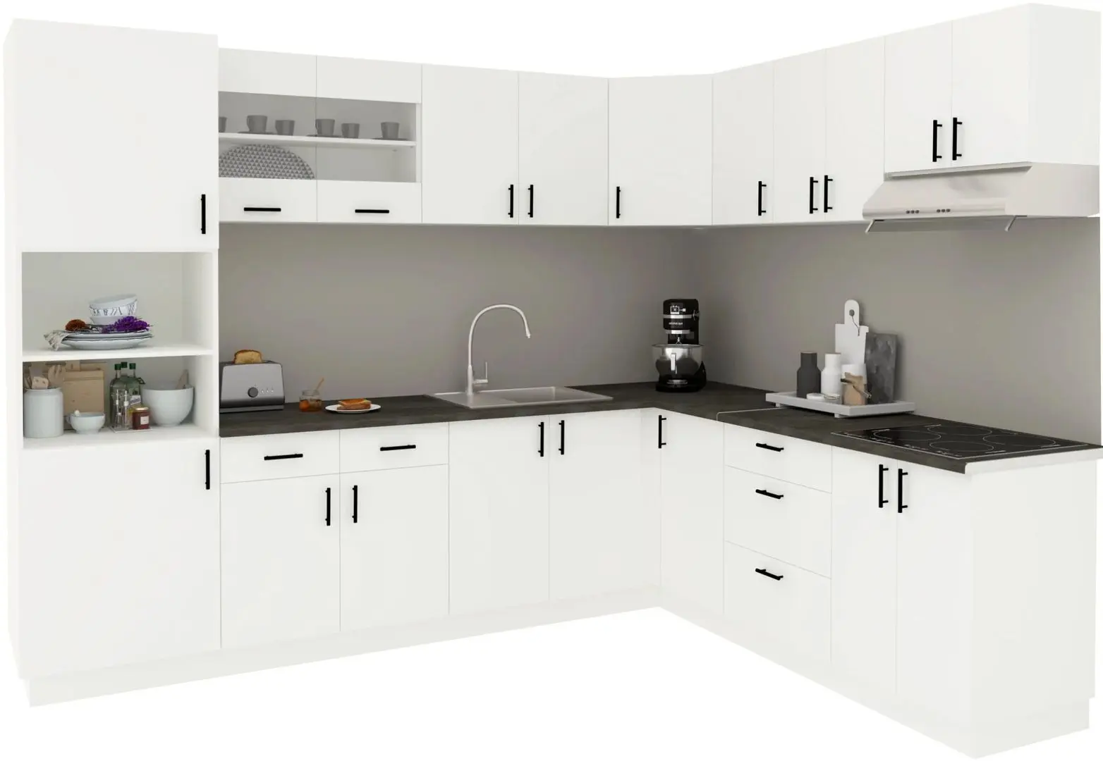 Кухня Haaus Karo V36 2.8x2.2м (White) - 2