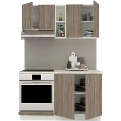 Кухня Haaus Karo V4 1.4м (Dark Sonoma Oak/White) Thumb