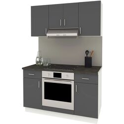 Bucatarie Haaus Karo V5 1.4m (Anthracite/White) Thumb