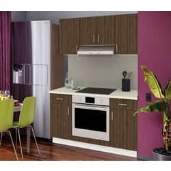 Кухня Haaus Karo V5 1.4м (Bronze Oak/White)